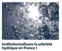 Note Institut Rousseau · Sobriété hydrique